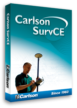 Carlson SurvCE Data Collection Field Software